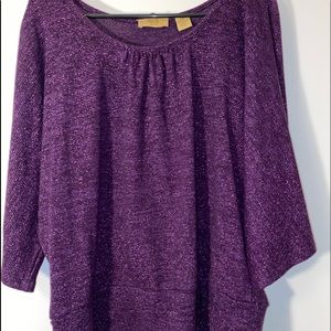 Valerie Stevens petite sparkle/shimmering knit sweater size PXL great condition